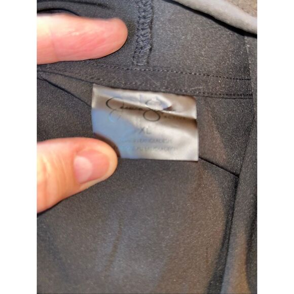 Jessica Simpson Pullover Womens  Black Windbreaker Hoodie Size XL - Picture 4 of 4